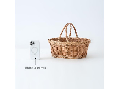 Cesta de Armazenamento de Piquenique de Rattan Azul Isolada Resfriador Externo de Vime de Salgueiro