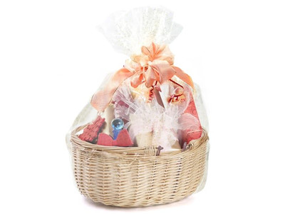 Cesta de Armazenamento de Piquenique de Frutas para 4 Pessoas de Vime Resfriamento Brinquedo Infantil Pequeno