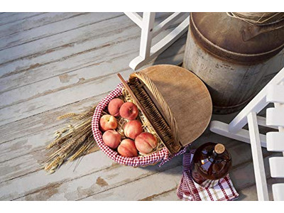 Encomende uma Cesta de Piquenique Conjunto de Mochila Isolada de Cana