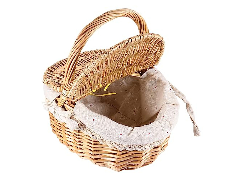 Conjunto de Piquenique para Duas Pessoas Cesta de Mesa Personalizada para Isolamento de Cerveja