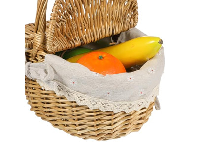 Conjunto de Piquenique para Duas Pessoas Cesta de Mesa Personalizada para Isolamento de Cerveja